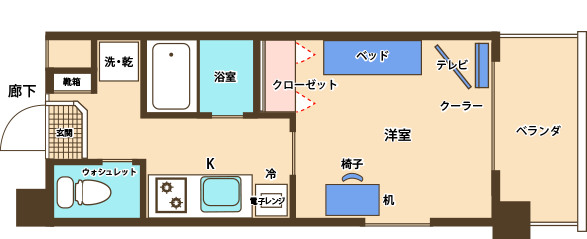 ロイヤルシティ間取り図