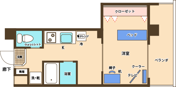 ロイヤルシティ間取り図